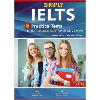 Sách Simply IELTS - 6 Practice Tests (Kèm CD)