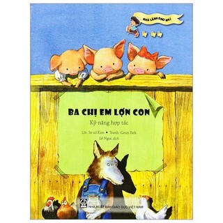 Sách - nhà lãnh đạo nhí - ba chị em lợn con