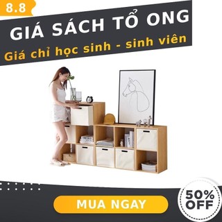 Kệ gỗ tổ ong đa năng, dung để trang trí, để đồ, treo tường dễ dàng lắp ráp