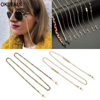 Chuỗi dây đeo kính chống trượt tùy chỉnh thời trang cổ điển cho nữ