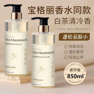 Amino Acid Trà Trắng Dầu Gội Kiểm Soát Dầu Chống Gàu Chống Ngứa Mềm Lông Tơ Dưỡng Ẩm Lâu Dài Hương Thơm Nhà Sản Xuất Bán Buôn