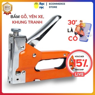 Máy bấm ghim cầm tay MBG11, KHÔNG cần điện, khí nén Bấm gỗ, bấm yên xe, bấm khung tranh, tường, mica