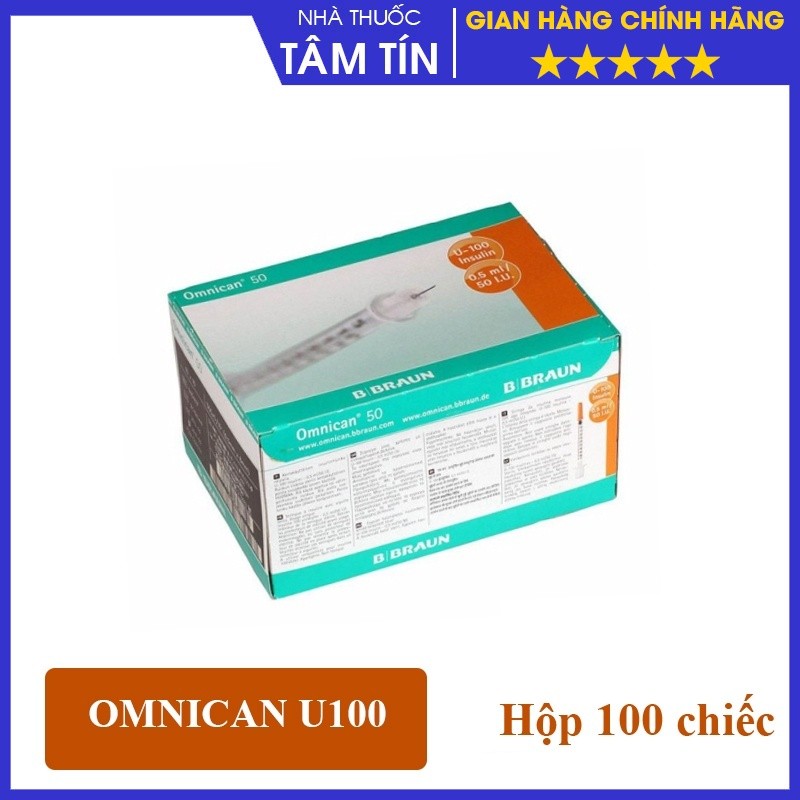 KIM TIỂU ĐƯỜNG OMNICAN U100 BBRAUN