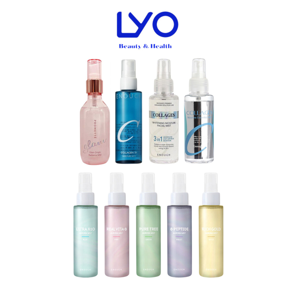 Xịt Khoáng Dưỡng Ẩm, Làm Dịu Da Enough Collagen Mist Các Loại Hàn Quốc 80ml & 100ml