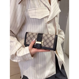 Ví Tiền Nhỏ Thời Trang Cổ Điển Thiết Kế Ví Tiền Dài Cầm Tay Ba Gấp Có Khóa Nhiều Thẻ Kiểu Ngắn Cho Nữ