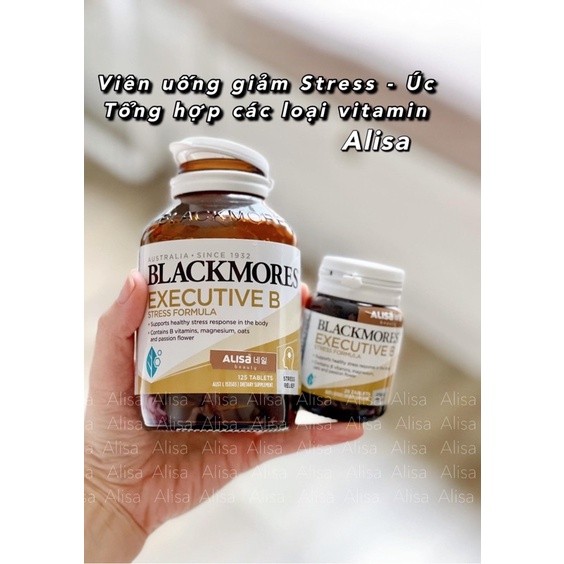 Viên uống giảm stress Blackmores Executive B Stress Formula 125 viên - ALISA