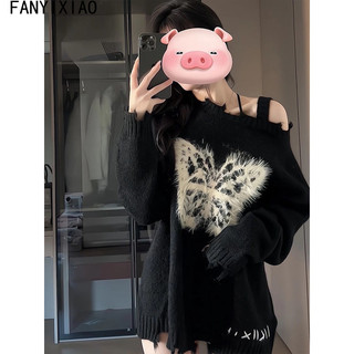FANYIXIAO áo len cardigan áo khoác cardigan Casual Cổ điển Stylish Đơn giản WMJ2480LZ7 35Z240831