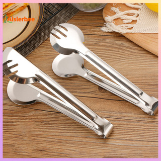 Aislerbee Food Tong Chống trượt Tiết kiệm nhân công Thép không gỉ Sử dụng rộng rãi Kẹp nấu ăn cho Buffet
