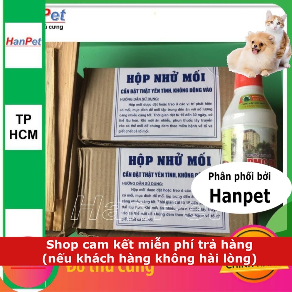 Combo diệt mối sinh học PMC 90: 2Hộp nhử mối + 1lọ diệt mối PMC90 LOẠI HỘP TO