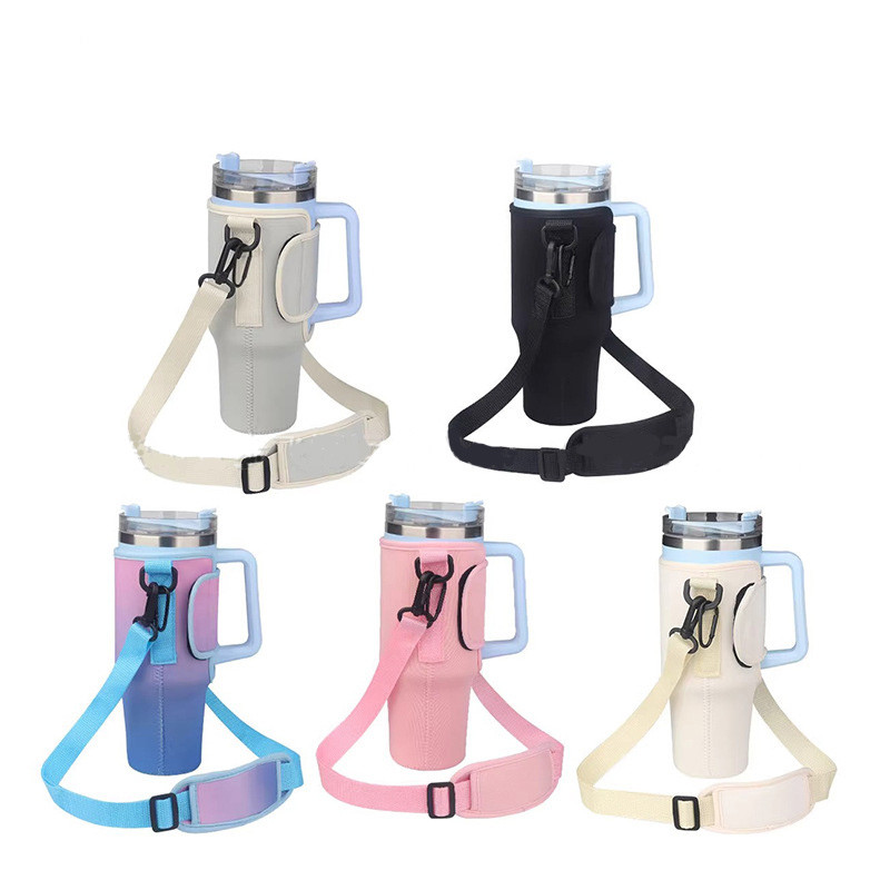 Tay Chai Nước Cho Stanley Tumbler Hộp Đựng Túi Cách Nhiệt Túi Đựng Cốc Ô Tô Bao Đựng Cho Tyeso Stanl