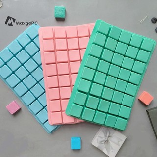  Maxgepc 40 Khoang Vuông Khuôn Silicon Cho DIY Caramel Kẹo Sô Cô La Truffles Thạch Khay Đá Khuôn Bánh Nướng Decorag Dụng Cụ Mới 