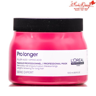 Dầu Hấp Giúp Tóc Chắc Khỏe, Giảm Đứt Gãy Và Dài Hơn L'Oréal Professionnel Pro Longer Mask 500ml 