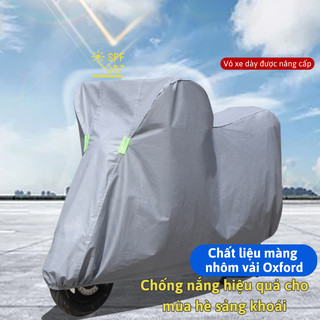 Áo Trùm Che Phủ Xe Máy Loại Dày Dặn Lily's decor house Tấm Phủ Bọc Che Nắng Mưa Xe Máy Đa Dạng Vòng Xe Kích Cỡ Lớn