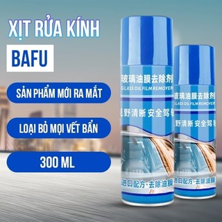 Xịt rửa kính ô tô BAFU, Craywell đánh bay các vết ố vàng, dầu, cặn canxi, loại bỏ mọi vết bẩn