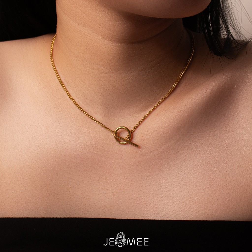 Dây chuyền nữ Toggle Cuban JESMEE - N25021