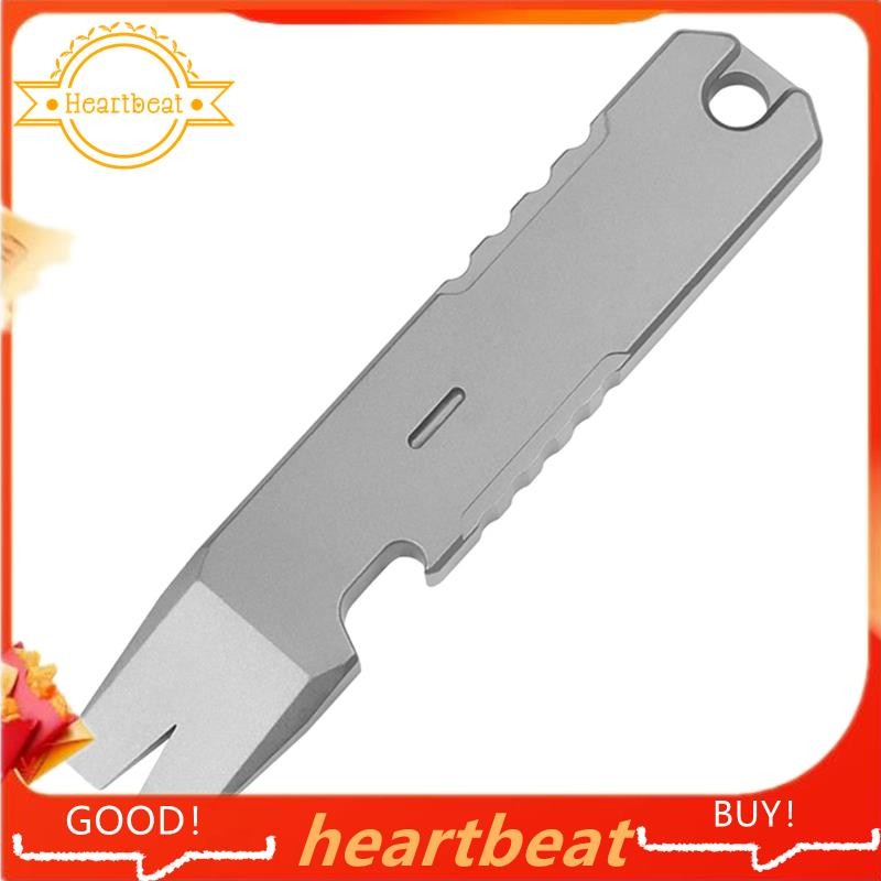 [Bán Hàng] 1 Chiếc EDC Pry Bar Đa Dụng Cụ Mini Crowbar Đa Năng Di Động EDC Dụng Cụ Hợp Kim Titan