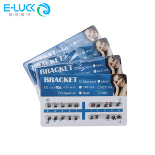 Nha khoa Roth / MBT Giá đỡ 0,018 / 0,022 Khe cắm 345 Móc Nha khoa Kim loại Chân đế chỉnh nha