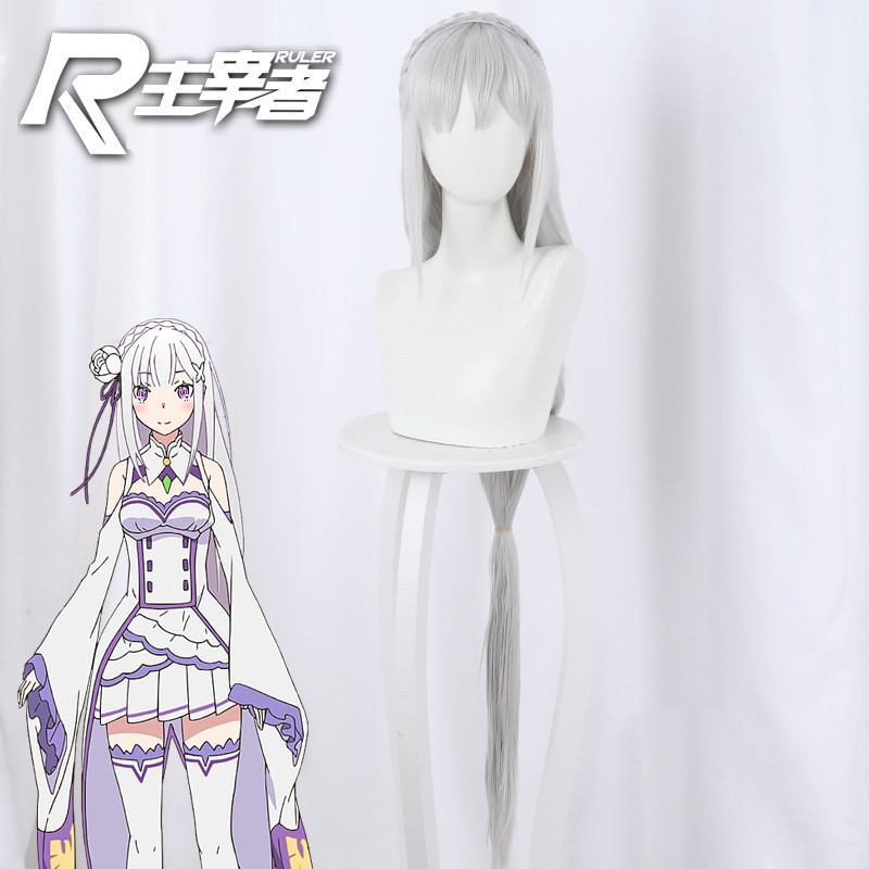 Master Zero-Starting Life in Another World Amelia / Amelia cos Anime Wig 400B