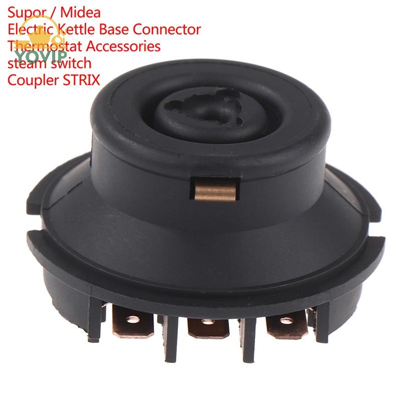 YOVIP STRIX Khớp Nối Linh Kiện Thay Thế Cho Supor / Midea Ấm Siêu Tốc Điện Kết Nối Đế Giữ Nhiệt Phụ 