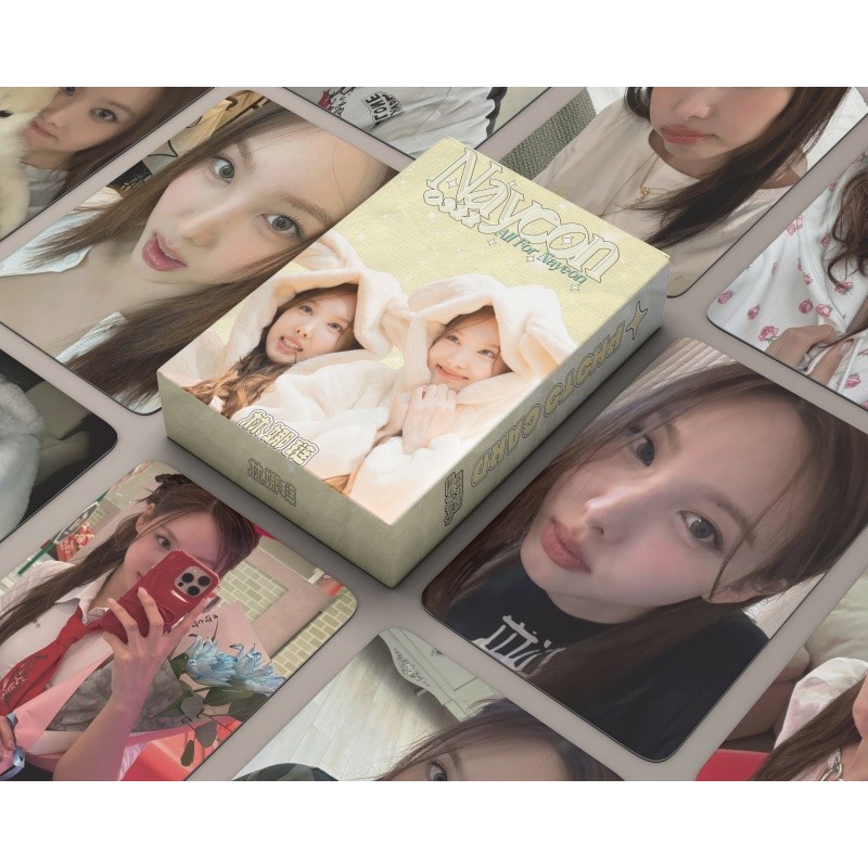 50-55 Chiếc HAI Lần Này Dành Cho Photocards TWICE5 Laser Lomo Cards Home 9round MISAMO Nayeon Jeongy