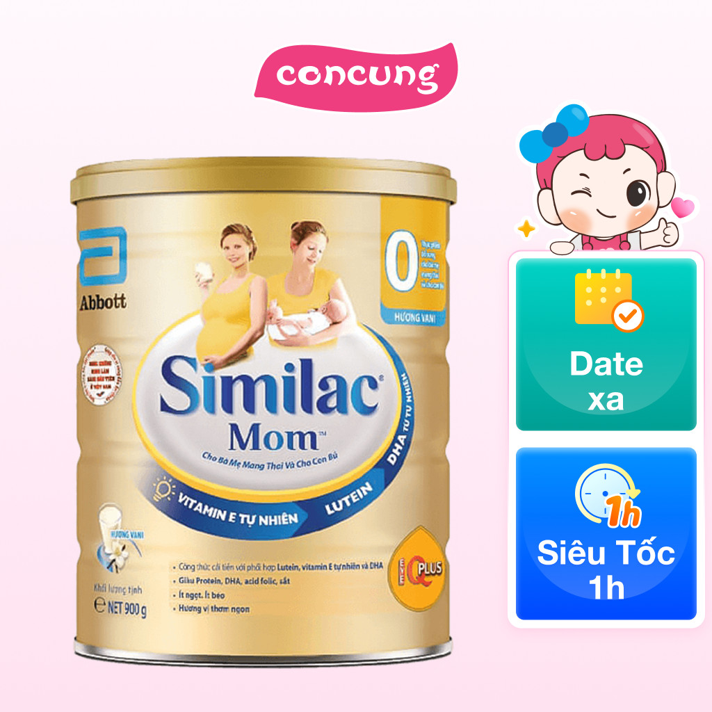 Sữa Similac Mom Hương Vani, 900g