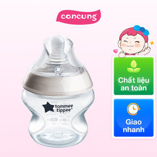 Bình sữa PP ty siêu mềm tự nhiên Tommee Tippee Natural Start 150ml, núm ty đi kèm 0-3 tháng