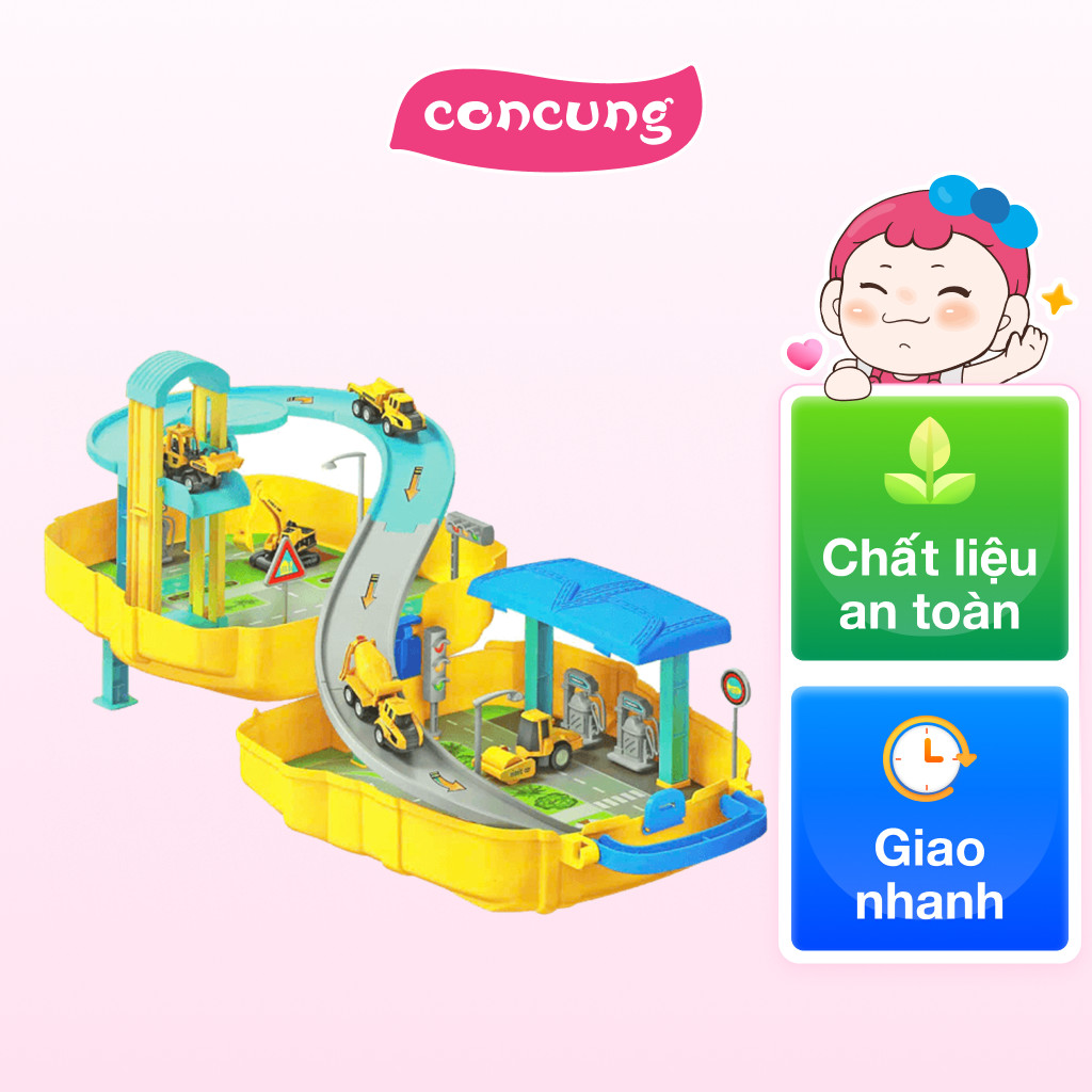 QT Enfa - Đồ chơi mô hình xe công trình VBC-678-614A