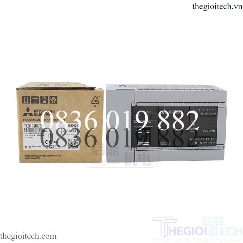 Mitsubishi PLC lập trình điều khiển FX5S-30MT/ES 40MT 60MT 80MT/MR ban đầu miễn phí vận chuyển