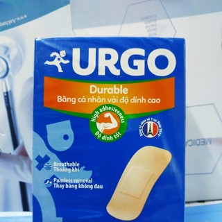 Băng cá nhân vải URGO hộp 102 miếng