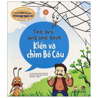 Sách - Truyện Tranh Ngụ Ngôn Dành Cho Thiếu Nhi: Kiến Và Chim Bồ Câu (Song Ngữ Anh - Việt)