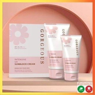   1+1  Kem Chống Nắng Múi Xù Chính Hãng GORGEOUS Phiên Bản Mới Chống Nắng Nâng Tone Mua 1 Tặng 1 
