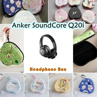 Hàng CÓ SẴN!Dành Cho Anker SoundCore Q20i Vỏ Tai Nghe Túi Bảo Quản Tai Nghe EVA Earpads Vỏ Hộp