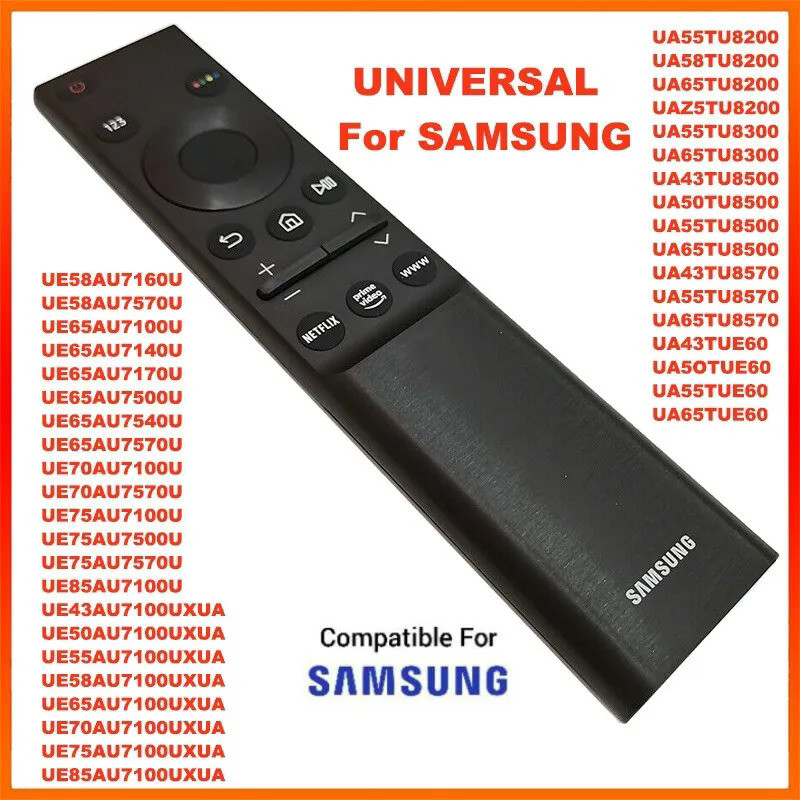 Điều Khiển Từ Xa BN59-01358D Dành Cho Tivi LCD Thông Minh Samsung 2021 UA55AU AU7000 NETFLIX