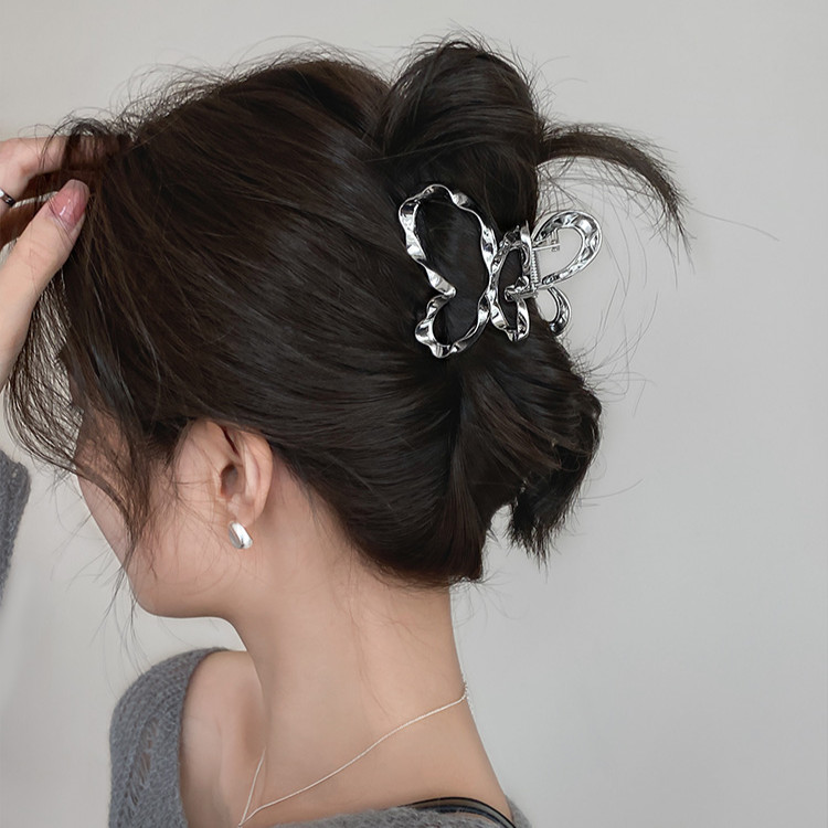 Bạc Thanh Lịch Nữ Bé Gái Hợp Kim Kim Kim Loại Kẹp Tóc Dễ Thương Kẹp Tóc Phụ Kiện Tóc | BigBuy360 - bigbuy360.vn