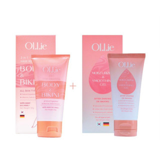 COMBO KEM TẨY LÔNG VÀ GEL DƯỠNG DA SAU TẨY OLLIE- Tẩy sạch lông, an toàn, hiệu quả - MÈO BEAUTY