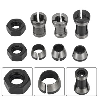 [Hot] 8 chiếc Máy cắt tỉa khắc Collet 6mm / 6.35mm / 8mm Dụng cụ cắt tỉa [EVERYWT _ VN08]