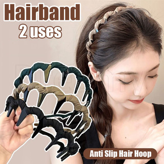  Băng đô nam châm cao lông tơ răng dài - Vòng tóc có răng chống trượt - Phụ kiện tạo kiểu DIY - Thanh lịch Retro Hàn Quốc INS - dành cho nữ Cô gái - Băng đô trang điểm mặt giặt 
