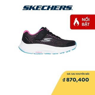 Skechers bé gái giày thể thao gorun consistent 2.0 - 303926l-bkhp