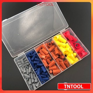 💘FREESHIP💘 Hộp 158 cút nối dây điện nhanh an toàn chống cháy 6 kích thước thông dụng Cút nối nhanh TNTTOOL