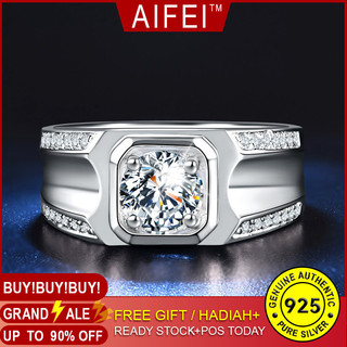 Nhẫn Đeo Tay Đính Đá Pt950 Đơn Giản 1 Karat Micro F-1