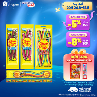 [Phiên bản trải nghiệm] Kẹo dẻo Chupa Chups nhiều hương vị - 1 gói