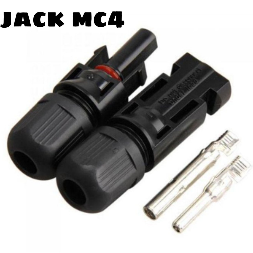 Jack kết nối MC4 loại 1000V, cút nối chuyên dụng cho cáp năng lượng mặt trời- Jack mc4 -1000v