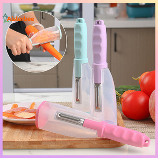 Aislerbee Peeler Đa Năng Sắc Nét Công Thái Thực Vật Khoai Tây Inox 3 Trong 1 Loại Bảo Quản Peeler Cho Gia Đình