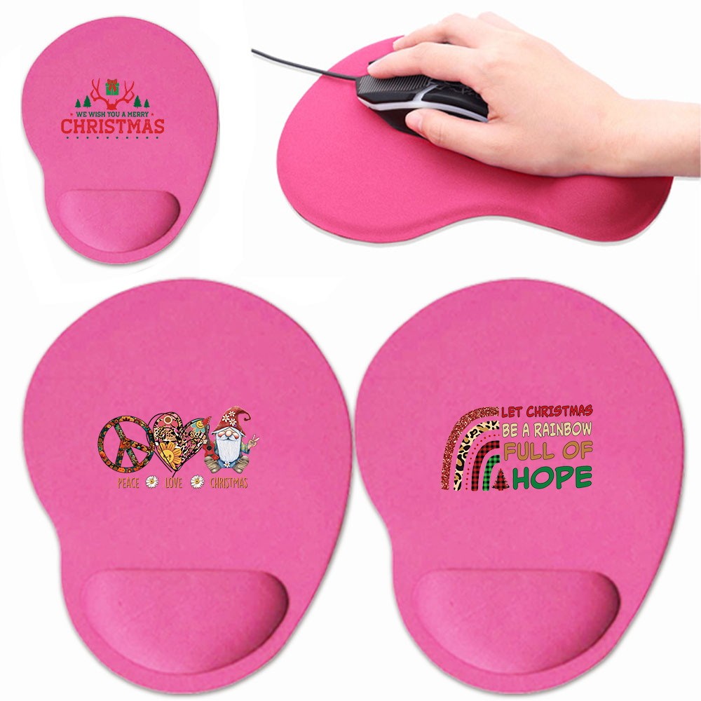 Computer Game Mouse Pad Ergonomic Wrist Mousepad Blue Office Accessories Memory Cotton Rebound Chris