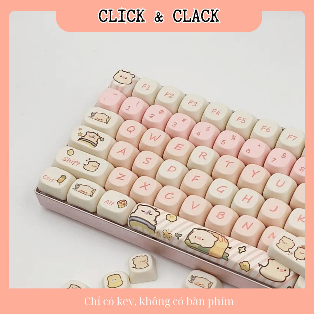 [Tổng hợp] keycap MOA profile cực dễ thương - Chất liệu PBT dyesub cao cấp dùng nhiều layout | BigBuy360 - bigbuy360.vn