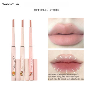 Chì Kẻ Viền Môi Cappuvini Nhung Lì Lâu Trôi Son Môi Kiêm Chì Kẻ Viền Môi Trang Điểm Nội Thất Flortte Cùng Một đoạn