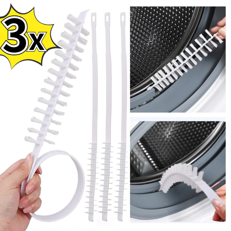 1 / 2 / 3 Chiếc Trống Máy Giặt Bàn Chải Bụi Đa Năng Tản Nhiệt Máy Sấy Bên Trong Thùng Tay Cầm Dài Bà