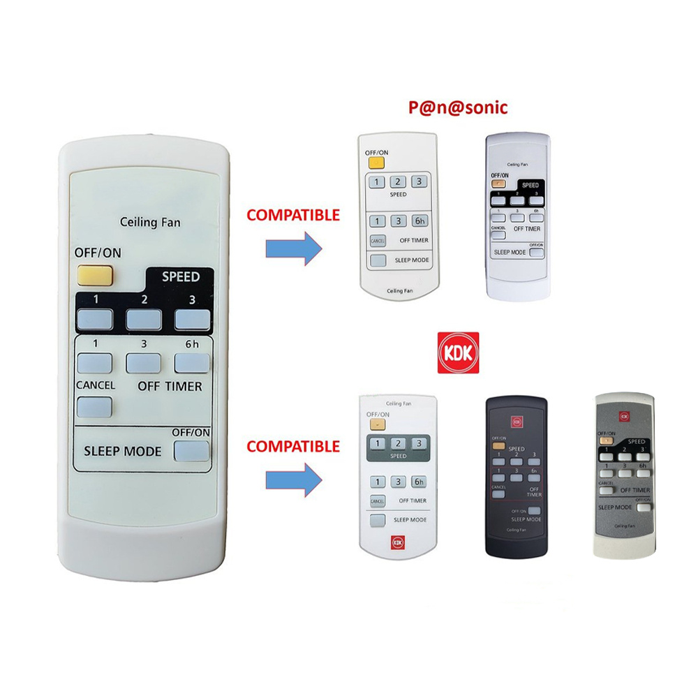 Thích hợp cho quạt trần KDK Panasonic Quạt trần điều khiển từ xa kdk