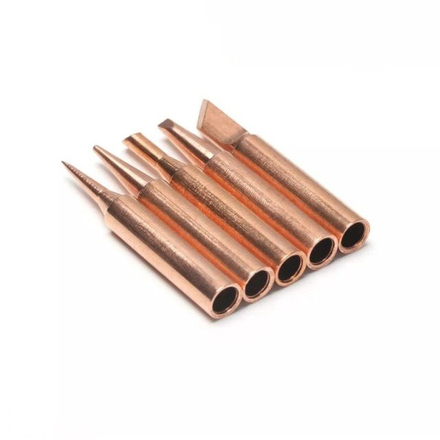 Set 5 mũi hàn đồng cho trạm hàn hakko mỏ hàn 900M 908 908s 936