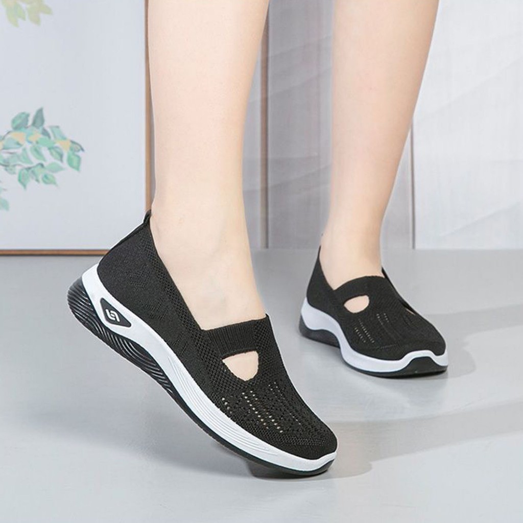 Giày thể thao đi bộ bằng lưới dành cho nữ Giày thể thao đi bộ thoáng khí bền đẹp